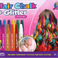 Hair Chalk & Glitter Style Set