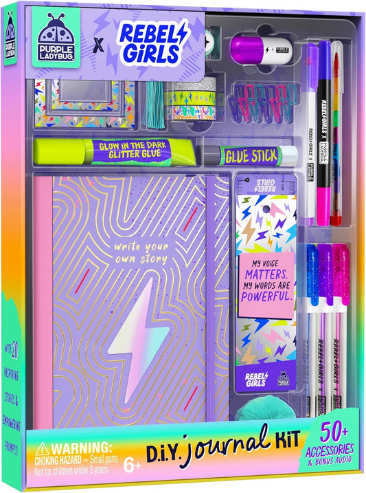 PURPLE LADYBUG X Rebel Girls DIY Journal Kit