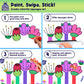 Squeegee Art Craft Set - Blooms & Bugs