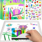 Squeegee Art Craft Set - Blooms & Bugs
