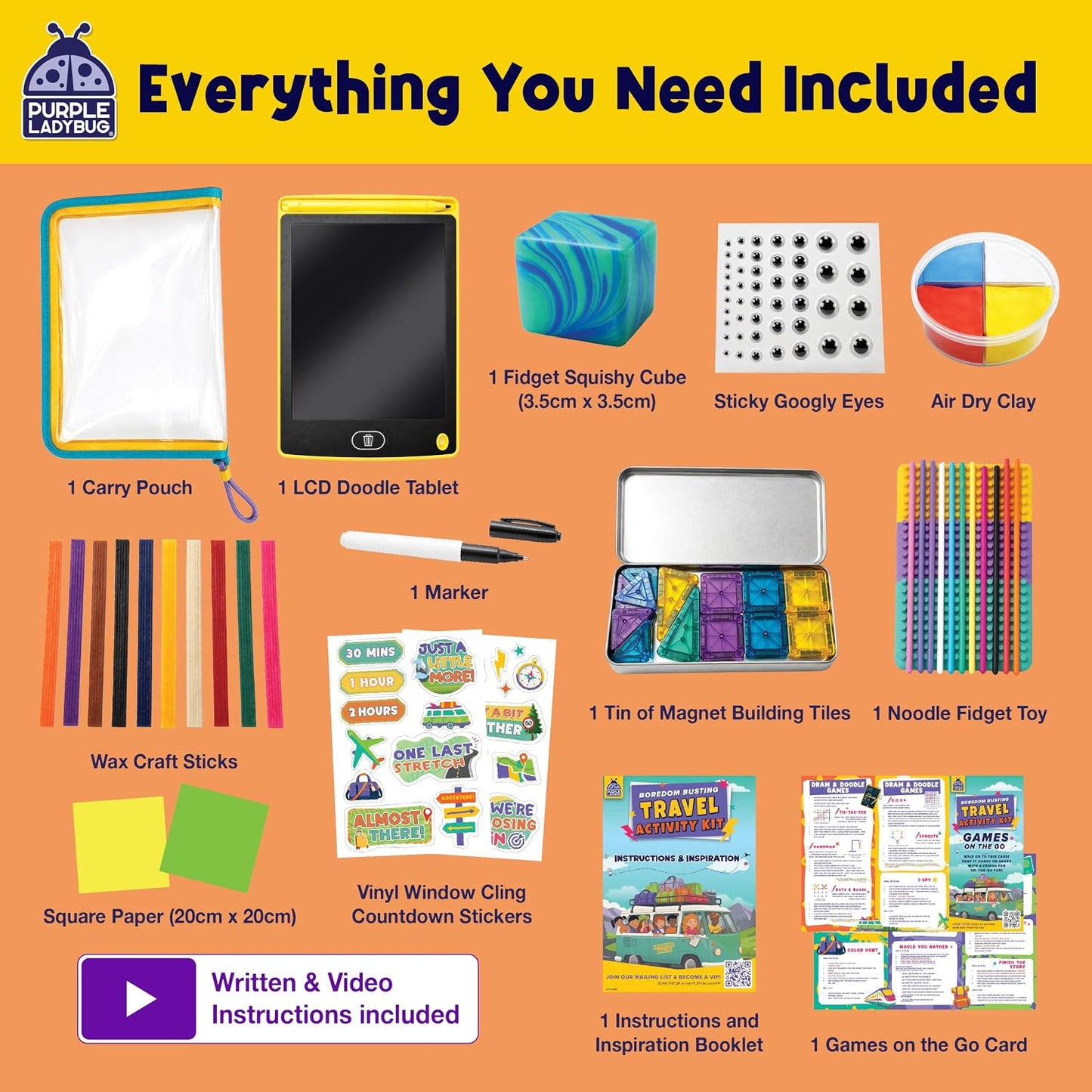Boredom Busting Travel Activity Kit