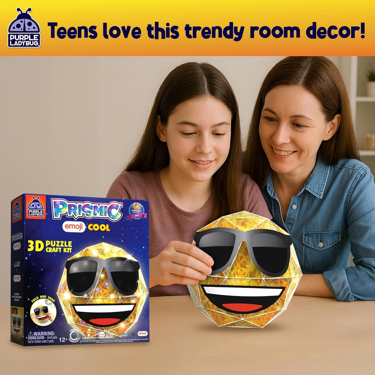 Prismic Make Your Own Emoji Cool 3D Light