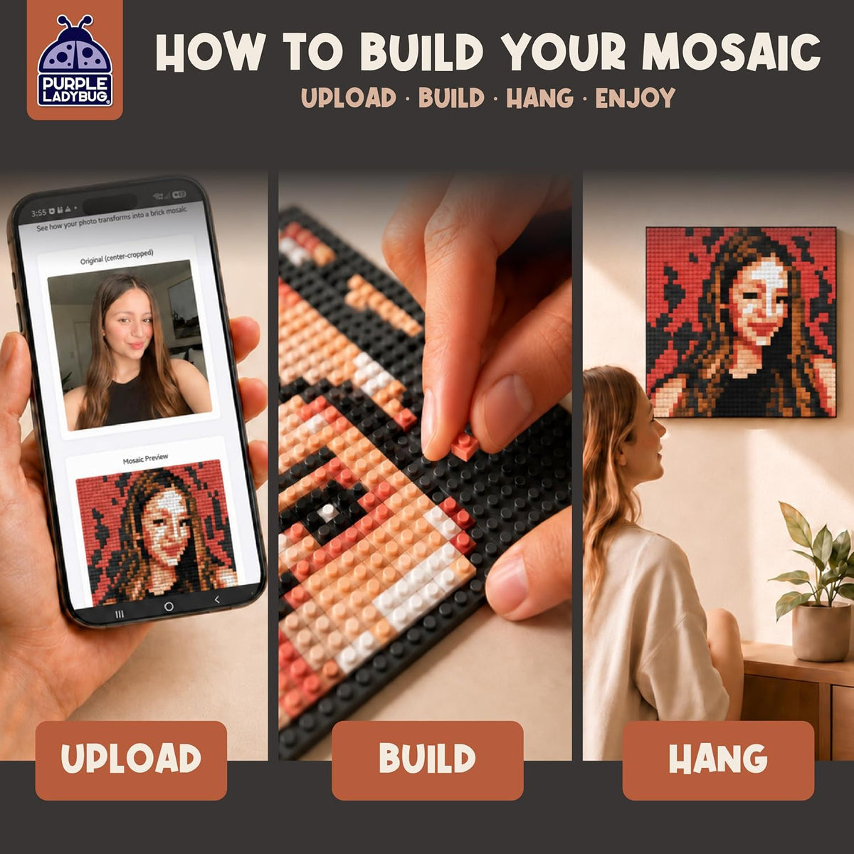 Photo Mosaic Kit Keepsake Pixels