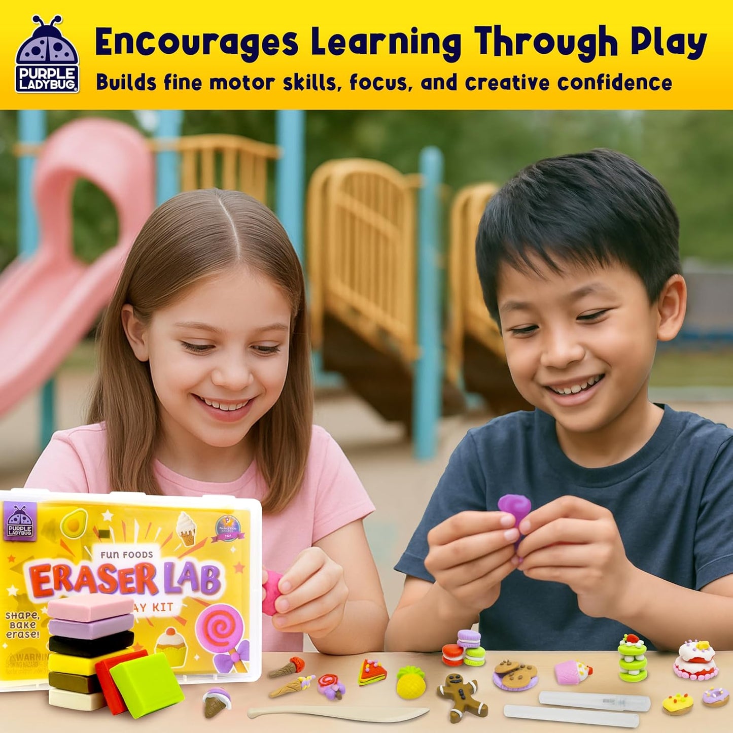 Eraser Lab - Fun Foods