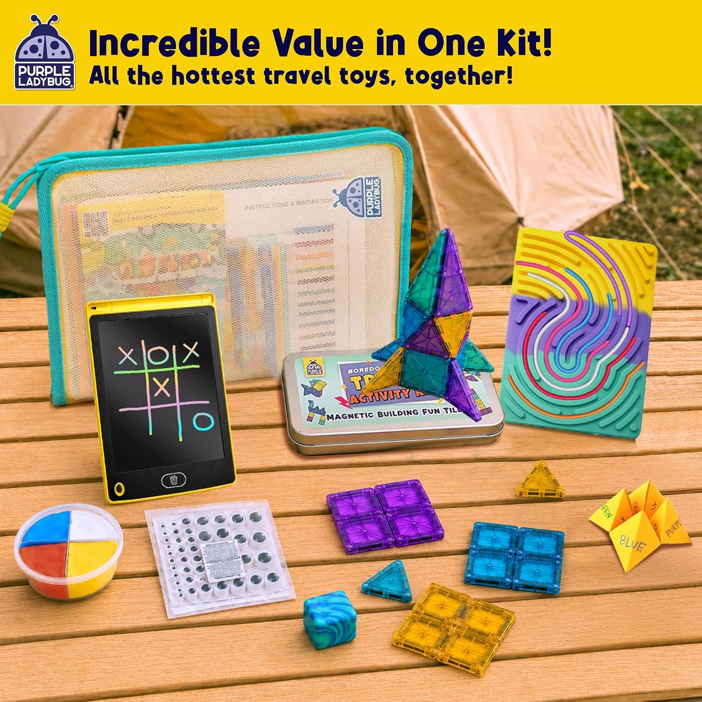 Boredom Busting Travel Activity Kit