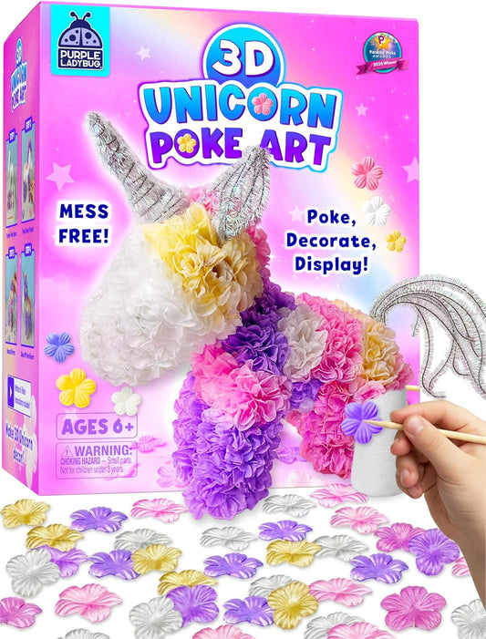 3D Unicorn Poke Art Craft Kit