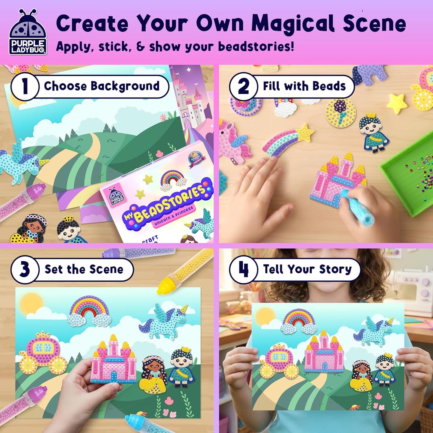 My Beadstories - Unicorn & Princess