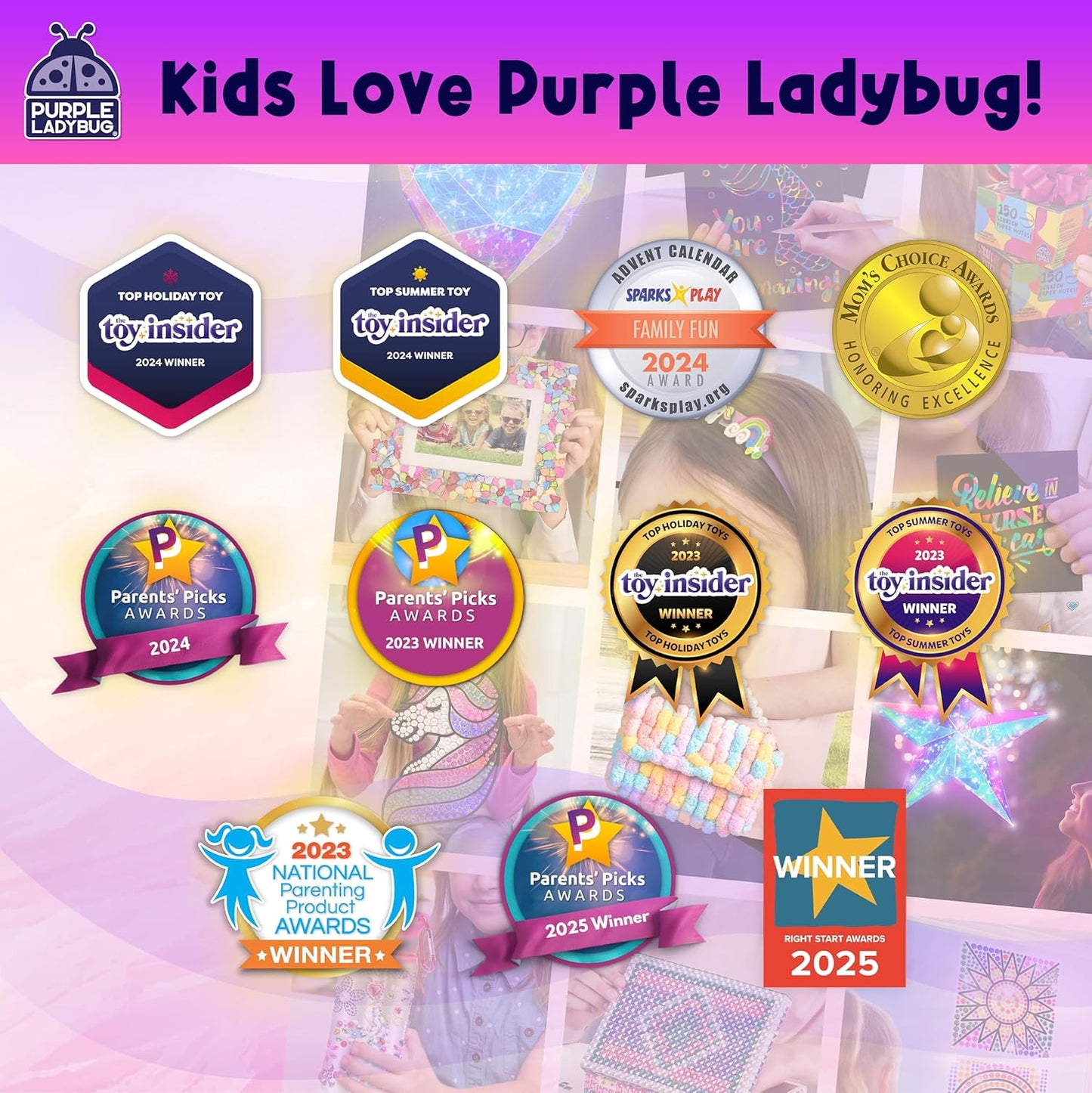 Hair Chalk & Glitter Style Set