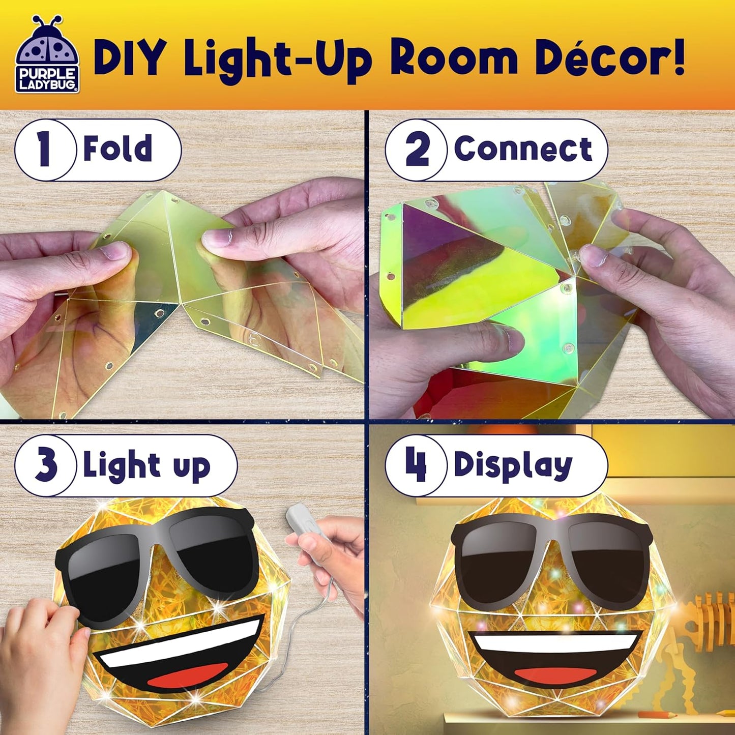 Prismic Make Your Own Emoji Cool 3D Light