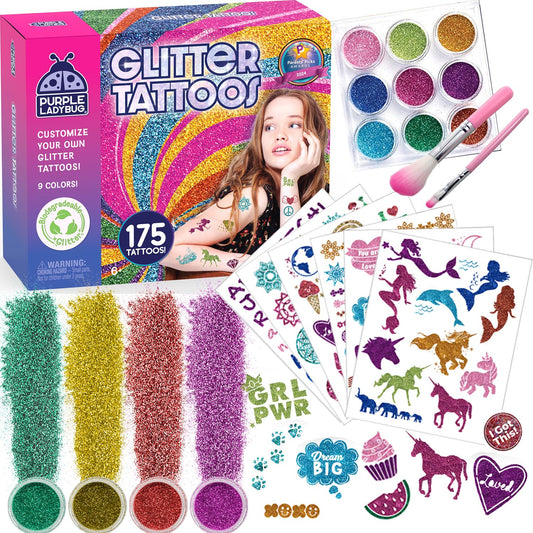 Glitter Tattoo Craft Kit