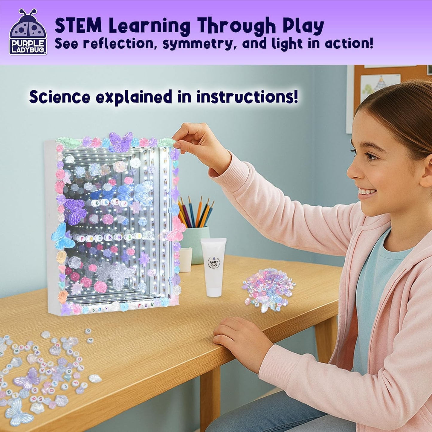 Customizable LED Infinity Mirror Kit