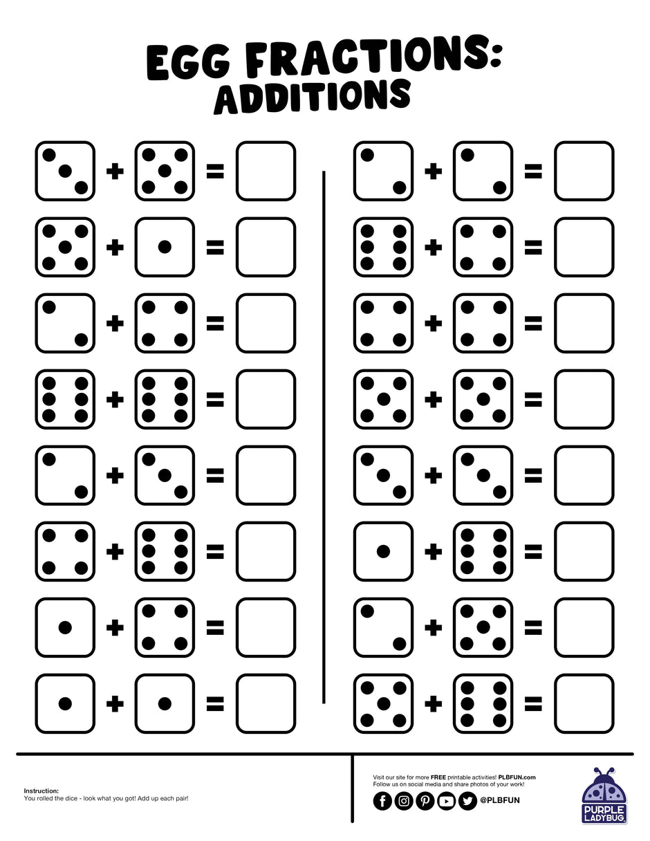FREE Printable Activity and Coloring e-booklets – Purple Ladybug