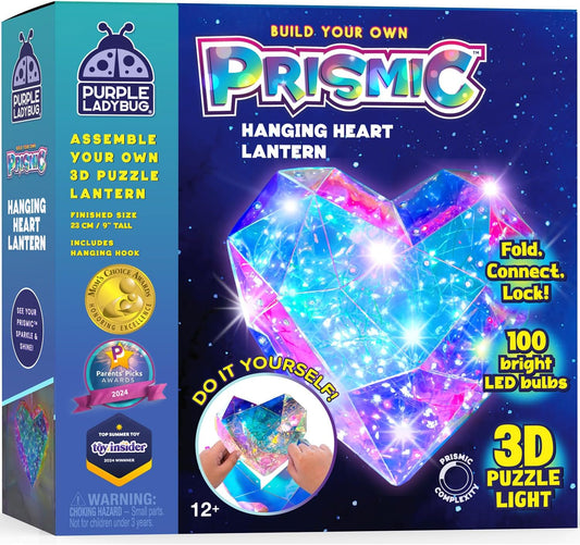 PRISMIC 3D Puzzle Lantern - HANGING HEART