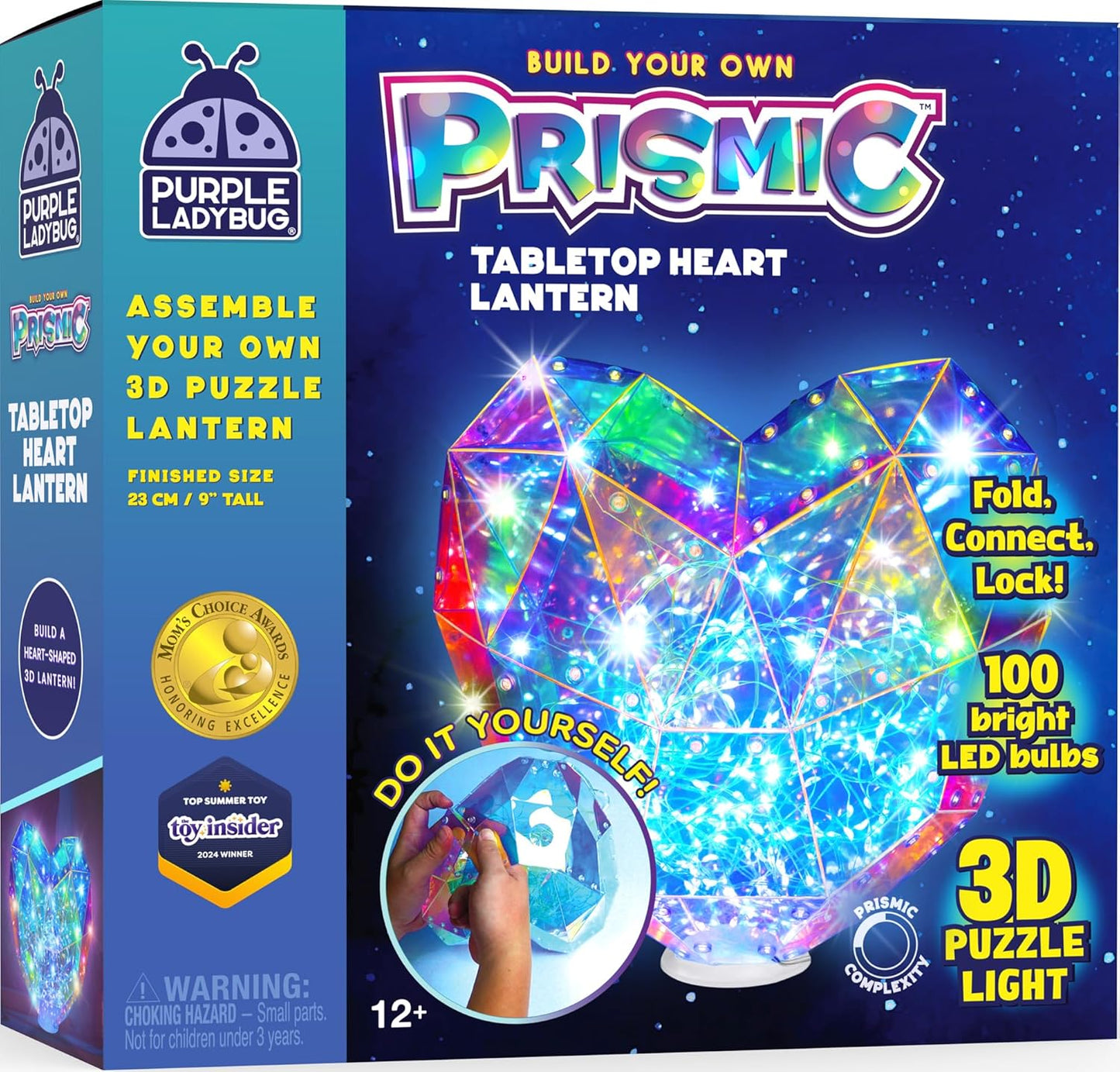 PRISMIC 3D Puzzle Lantern - TABLE TOP HEART