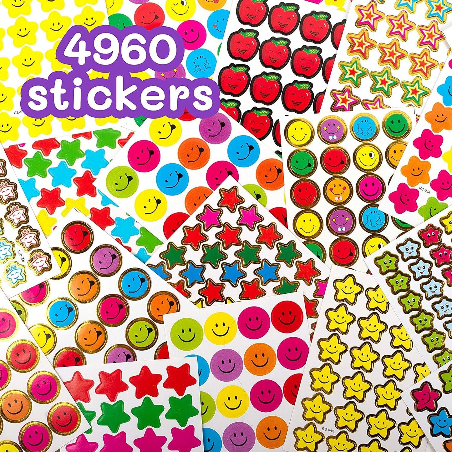 4960 Teacher Stickers Mega Pack