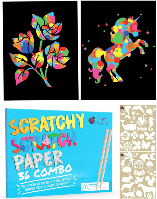 Scratchy Scratch Paper 36 Combo